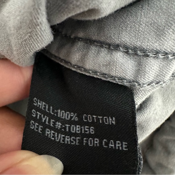 Blanc Noir Utility Jacket M‎ Gray Hooded Drawstring Grunge Military Bella Swan - Picture 4 of 5